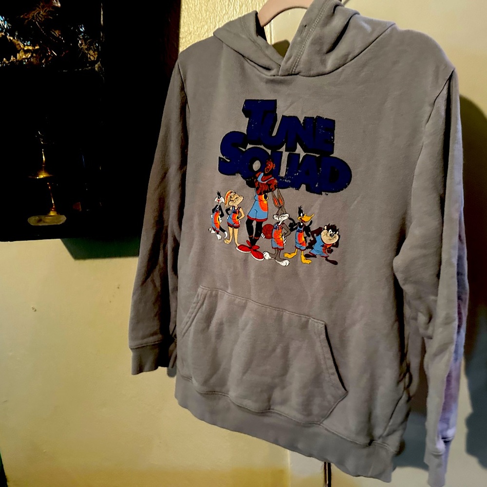 Looney Toons Space Jam Cotton On Hoodie Sweater Sz 8 kids boys girls